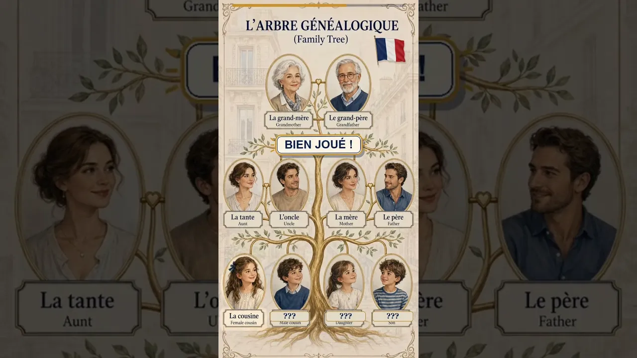 Family vocabulary in French