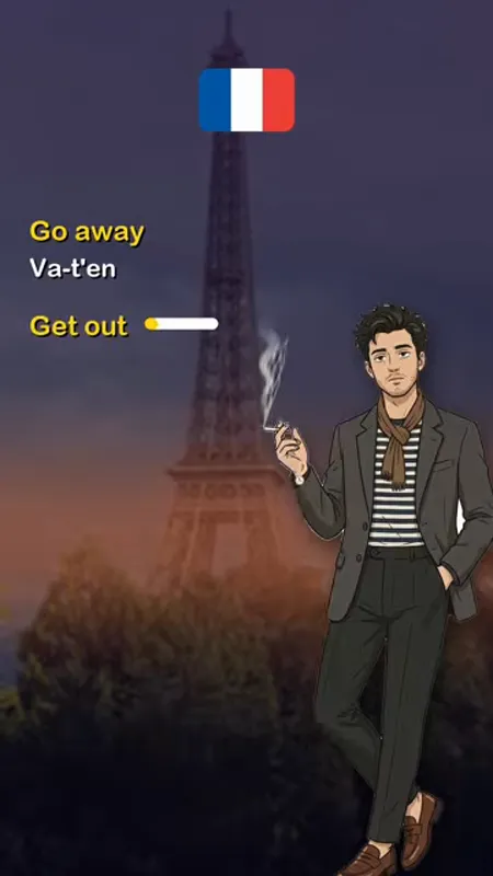 How to say go away in French