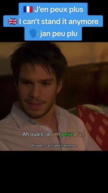 J'en peux plus
